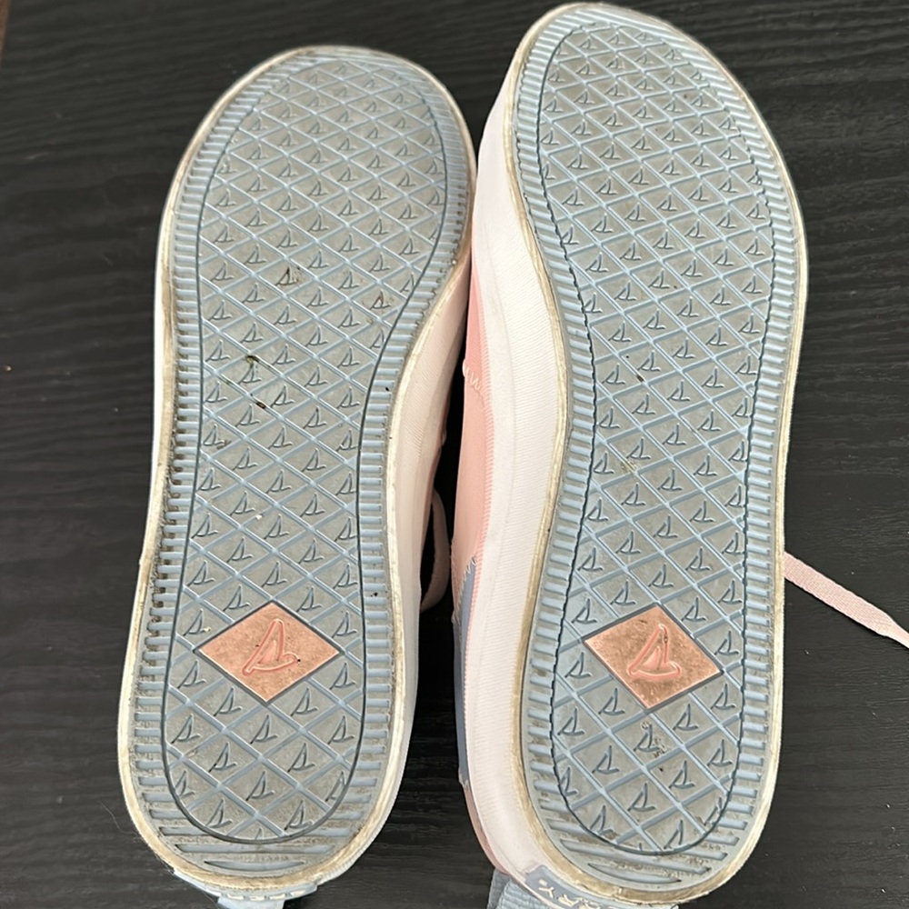 SPERRY Top-Sider Shoes Crest Vibe BIONIC Pink & Blue Sneakers Size 9.5 - Picture 5 of 6